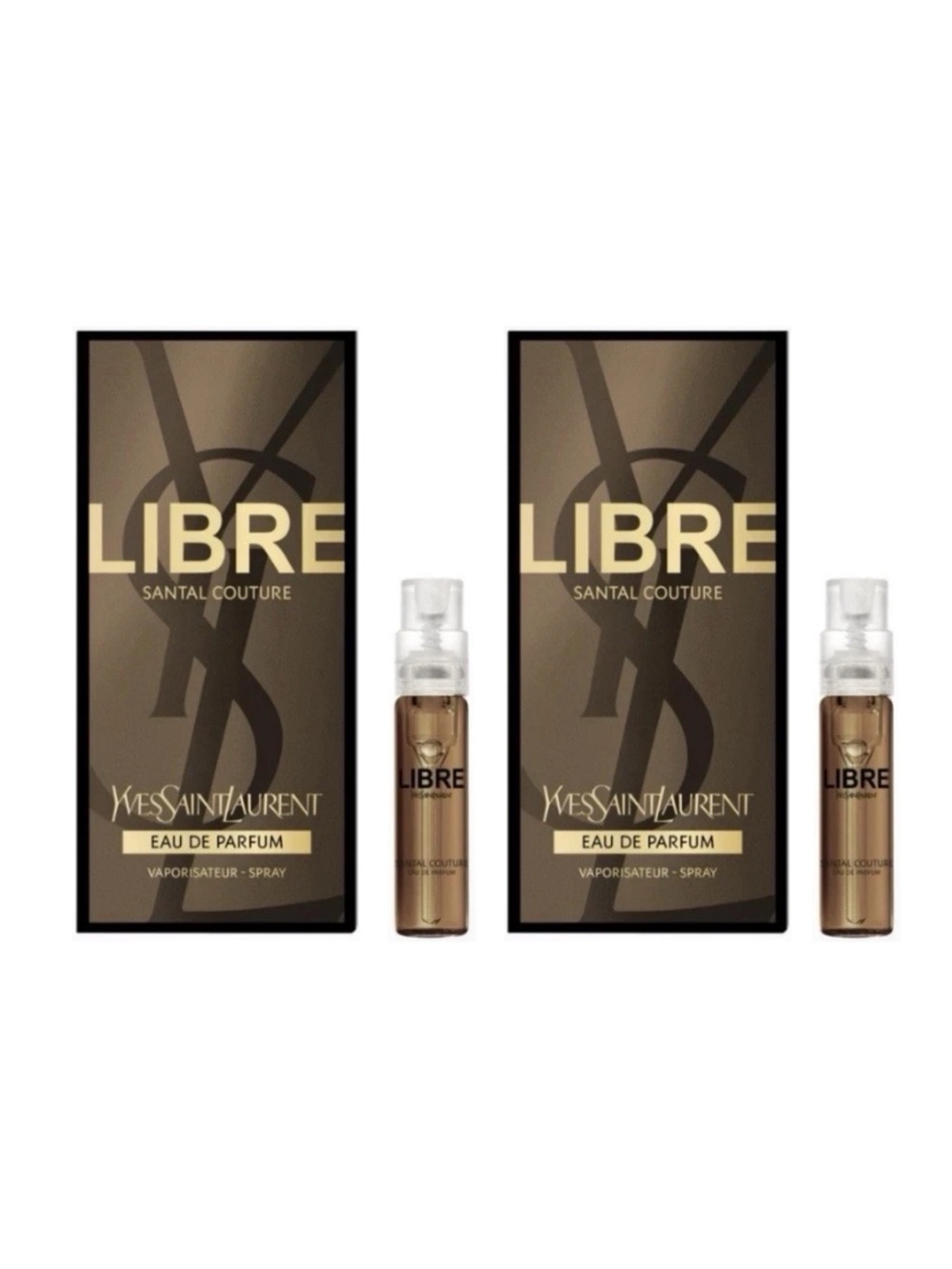 YVES SAINT LAURENT Libre Santal Couture EDP Samples (2) .04 oz ea. 2026 Release!